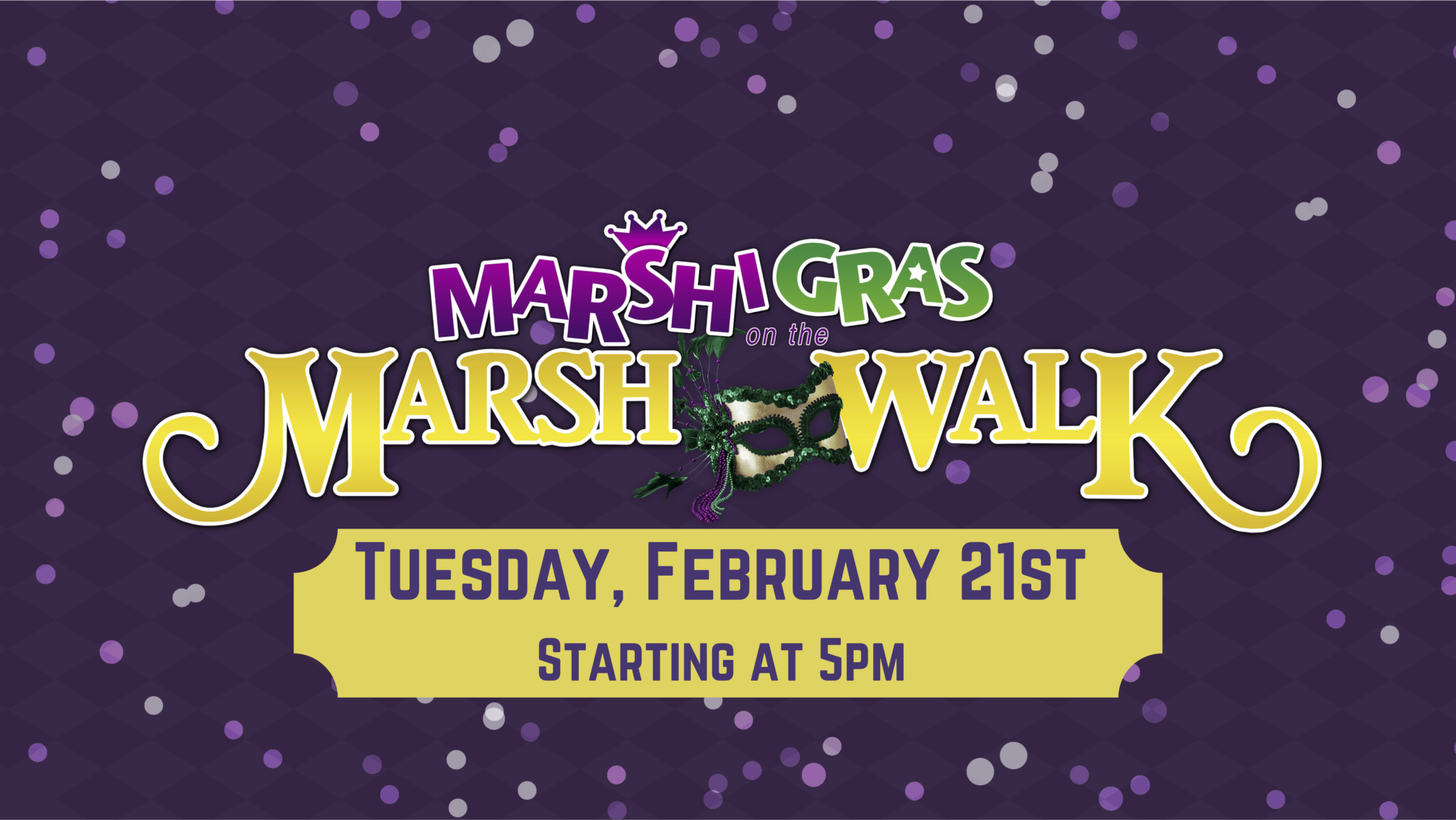 Marshi Gras on the MarshWalk! Murrells Inlet MarshWalk