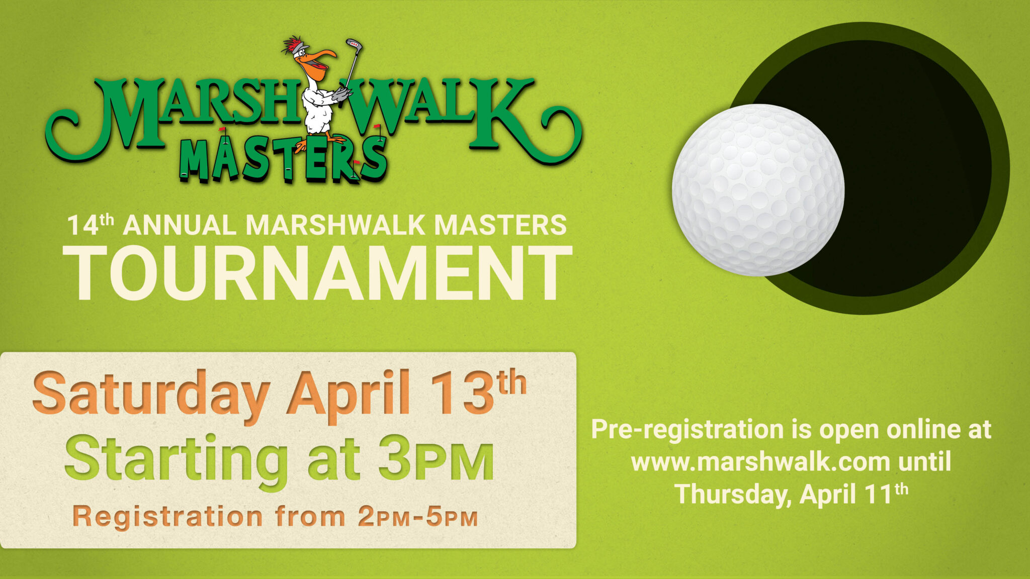 14th Annual MarshWalk Masters Event! Murrells Inlet MarshWalk